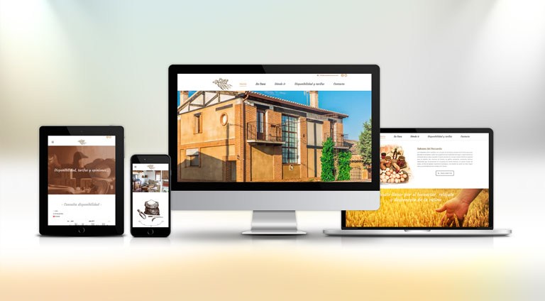 Casas de Arenas, diseño gráfico y web responsivo by Oh Visual Agencia Creativa